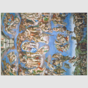 The Last Judgement, Michelangelo, 1536-1541 Tissue Paper
