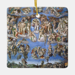 The Last Judgment Ceramic Ornament