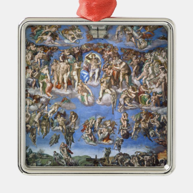 The Last Judgment Metal Ornament (Front)