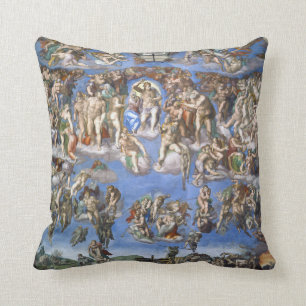 The Last Judgment Throw Pillow