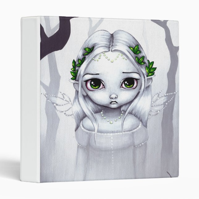 The Last Leaves BINDER fairy angel fantasy (Front/Spine)