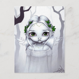 "The Last Leaves" Postcard