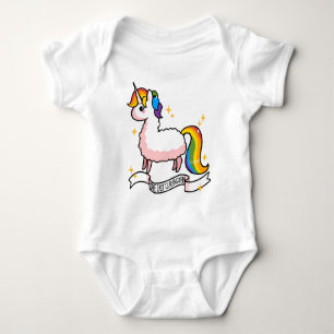 The Last Llamacorn Baby Bodysuit