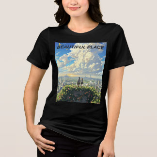 The Last of Us Anime - Bella+Canvas Women's Tri-Bl Tri-Blend Shirt