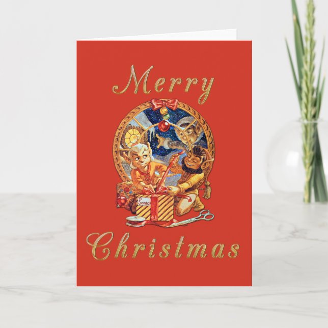 The Last Package Holiday Card (Front)