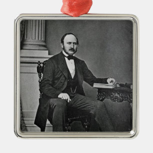 The Last Photograph of the Prince Consort Metal Ornament