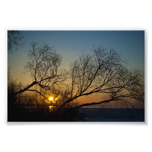 The Last Precious Bit of Sun Photo Print (Front)