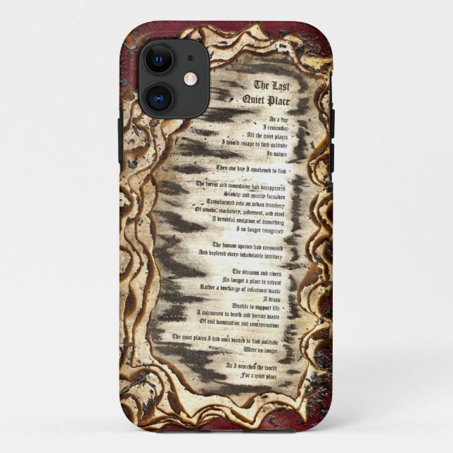 The Last Quiet Place Case-Mate iPhone Case (Back)