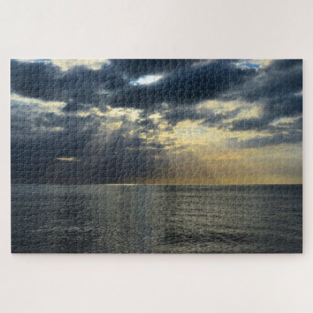 The Last Rays of Sunset - 20x30 - 1014 pcs Jigsaw Puzzle (Horizontal)