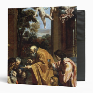 The Last Sacrament of St. Jerome, 1614 Binder