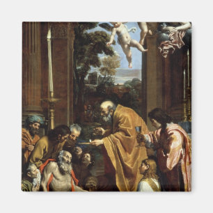 The Last Sacrament of St. Jerome, 1614 Magnet