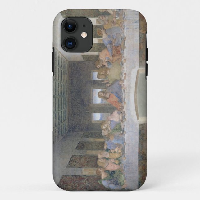 The Last Supper, 1495-97 (fresco) Case-Mate iPhone Case (Back)