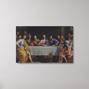 The Last Supper, 1648 Canvas Print
