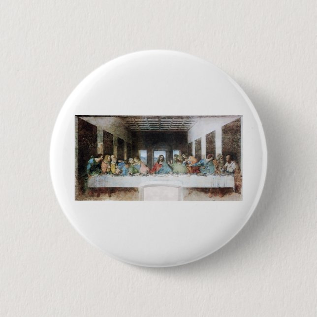 The Last Supper 2 Inch Round Button (Front)