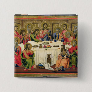 The Last Supper 2 Inch Square Button