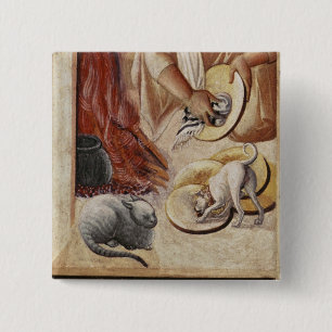 The Last Supper 2 Inch Square Button
