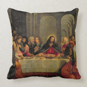 The Last Supper 2 Throw Pillow