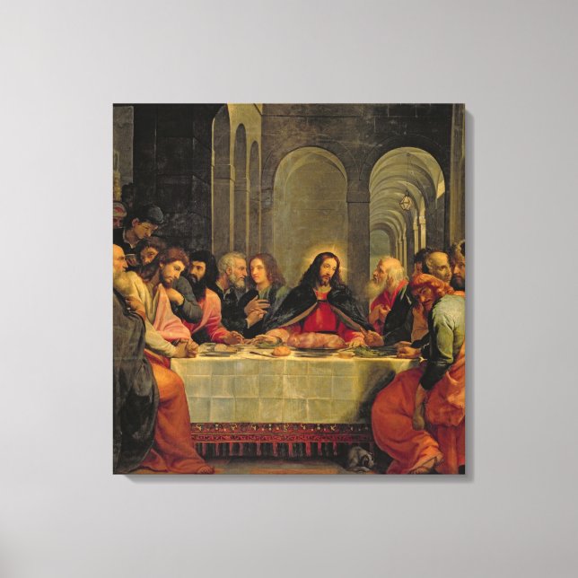 The Last Supper 3 Canvas Print (Front)