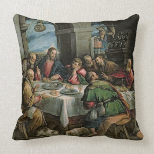 The Last Supper 3 Throw Pillow