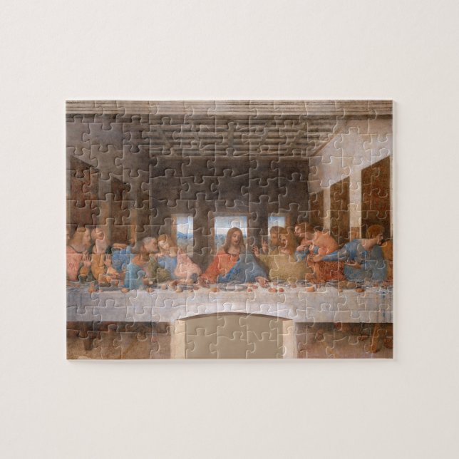 The Last Supper by Leonardo Da Vinci Jigsaw Puzzle (Horizontal)