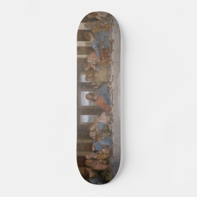 The Last Supper by Leonardo da Vinci Skateboard (Front)
