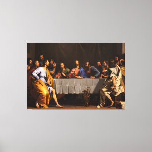 The Last Supper by Philippe de Champaigne (1648) Canvas Print