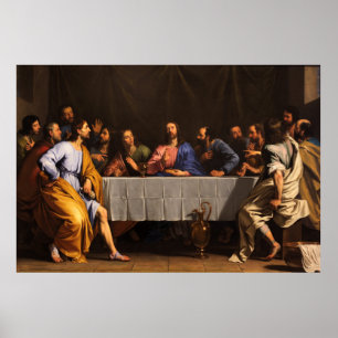 The Last Supper by Philippe de Champaigne (1648) Poster