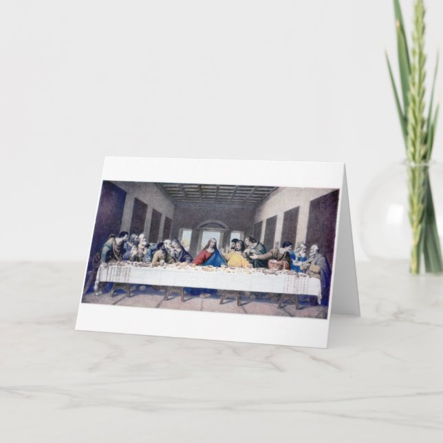 The Last Supper Card (Front)