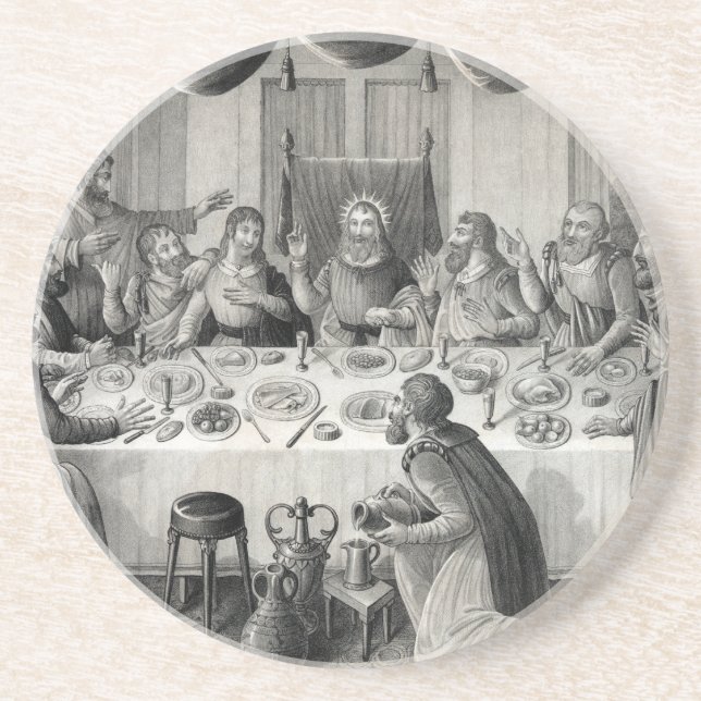 "The Last Supper" coaster (Front)