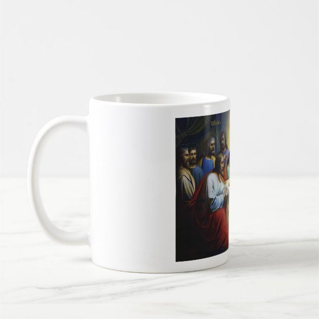 The Last Supper Coffee Mug (Left)
