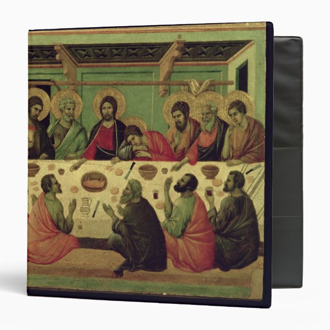 The Last Supper, from the Passion Altarpiece Binder (Front/Inside)