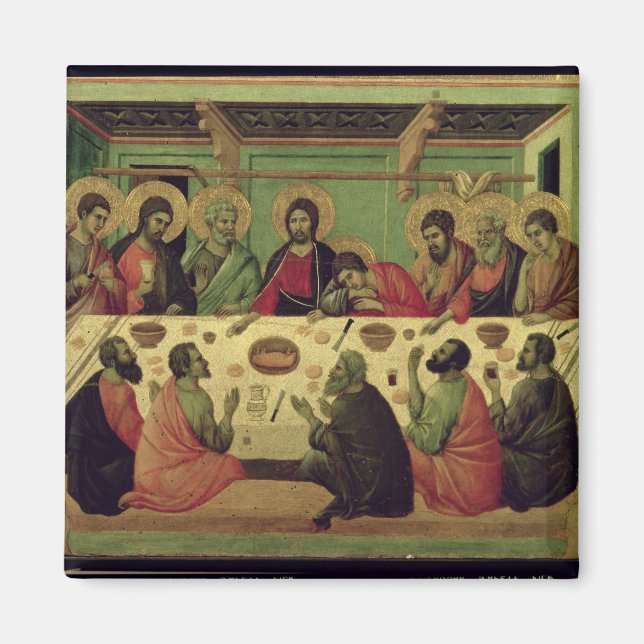 The Last Supper, from the Passion Altarpiece Magnet (Front)