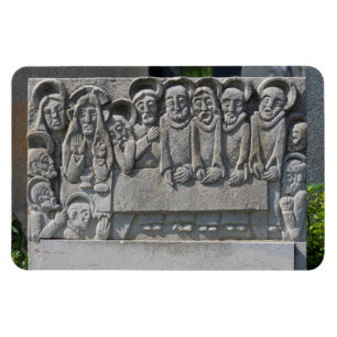 The Last Supper Gravestone Magnet