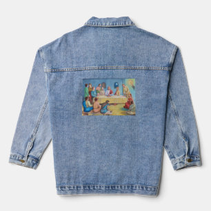 The Last Supper: Jesus and the Disciples Denim Jacket