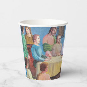 The Last Supper: Jesus and the Disciples Paper Cups