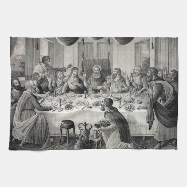 The Last Supper Kitchen Towel (Horizontal)