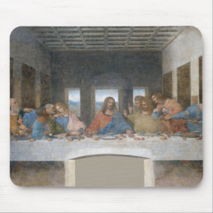 The Last Supper, Leonardo da Vinci, 1495-1498 Mouse Pad