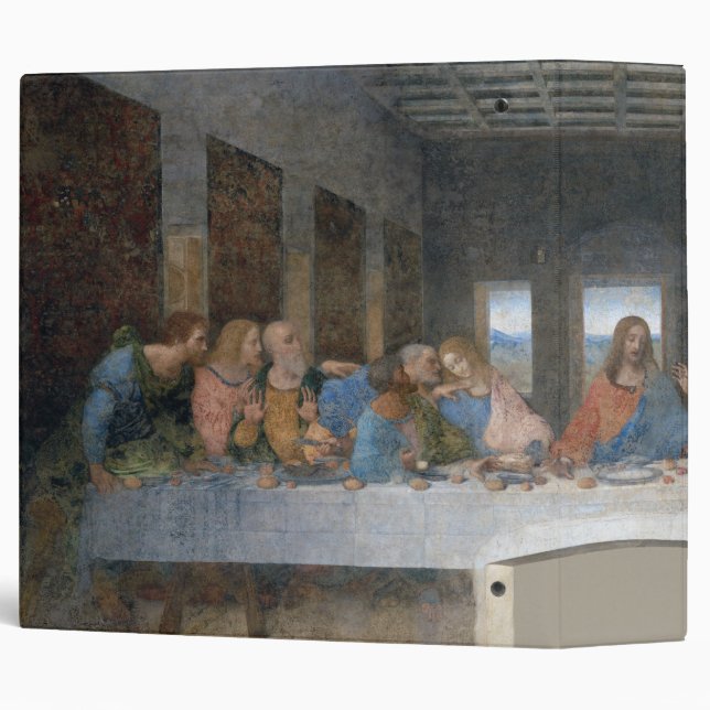 The Last Supper, Leonardo da Vinci Binder (Back/Spine)