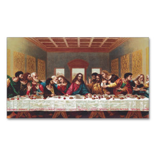 The Last Supper Magnetic Business Card