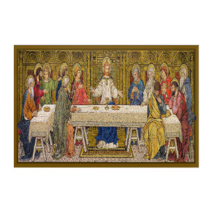 The Last Supper Mosaic Acrylic Print