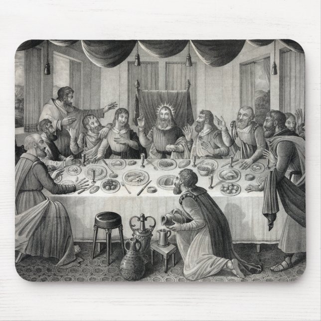 "The Last Supper" mousepad (Front)