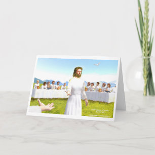 The Last Supper of Jesus ( Eucharist ) Card