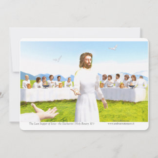 The Last Supper of Jesus - Eucharist Invitation