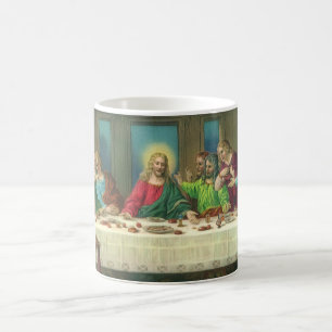The Last Supper Originally by Leonardo da Vinci Coffee Mug