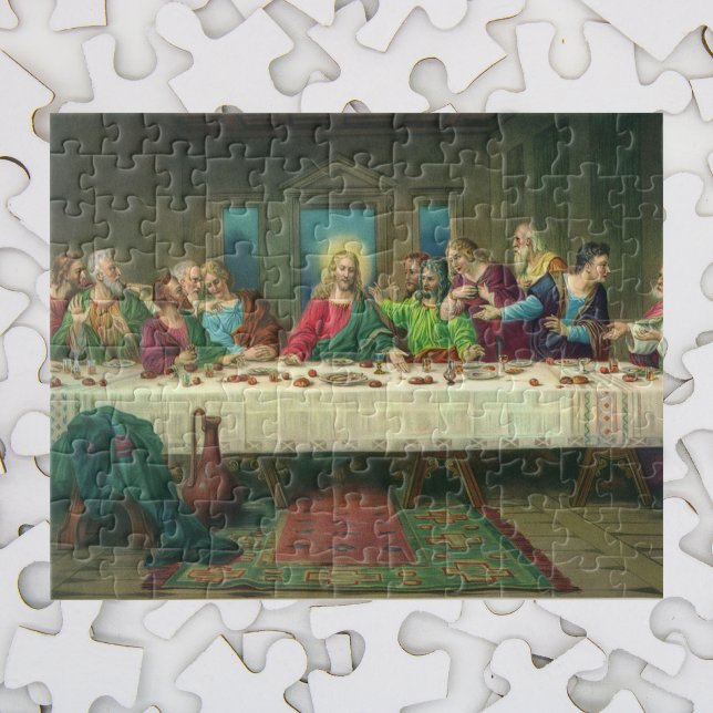 The Last Supper Originally by Leonardo da Vinci Jigsaw Puzzle (Creator Uploaded)