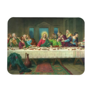The Last Supper Originally by Leonardo da Vinci Magnet