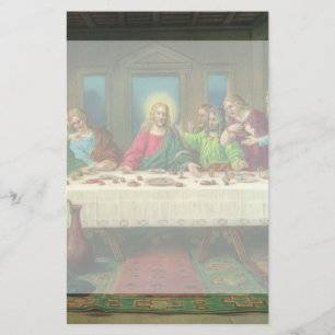 The Last Supper Originally by Leonardo da Vinci Stationery