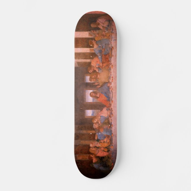 The Last Supper painting Skateboard (Front)