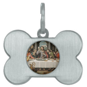 The Last Supper Pet Name Tag