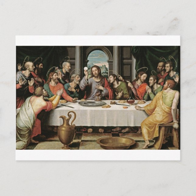 The Last Supper Postcard (Front)